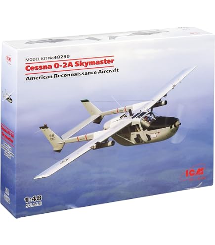 Amazon.com: Plastic Model Building KIT Aircraft Cessna O-2A